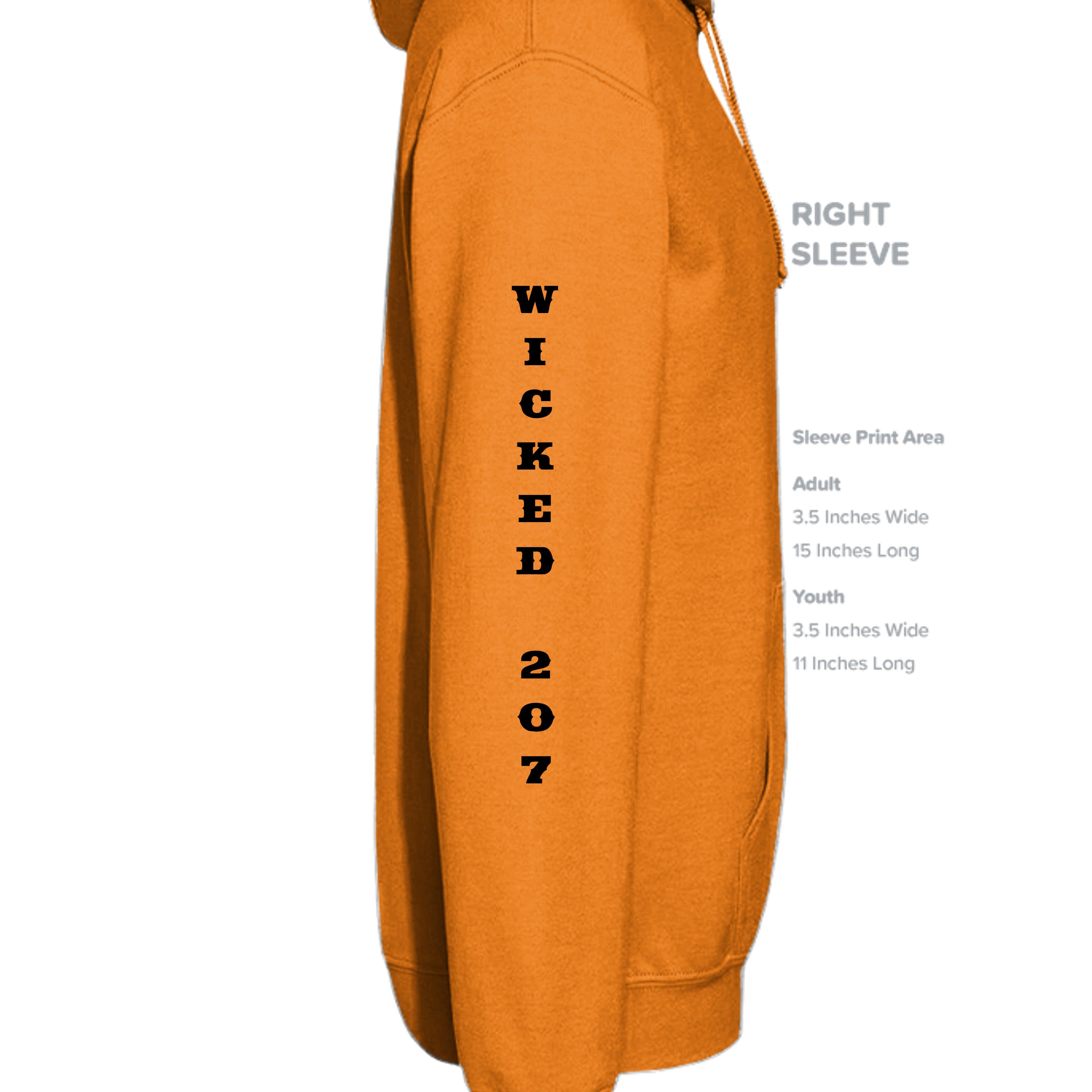 Orange - SS4500 - SLEEVE_RIGHT