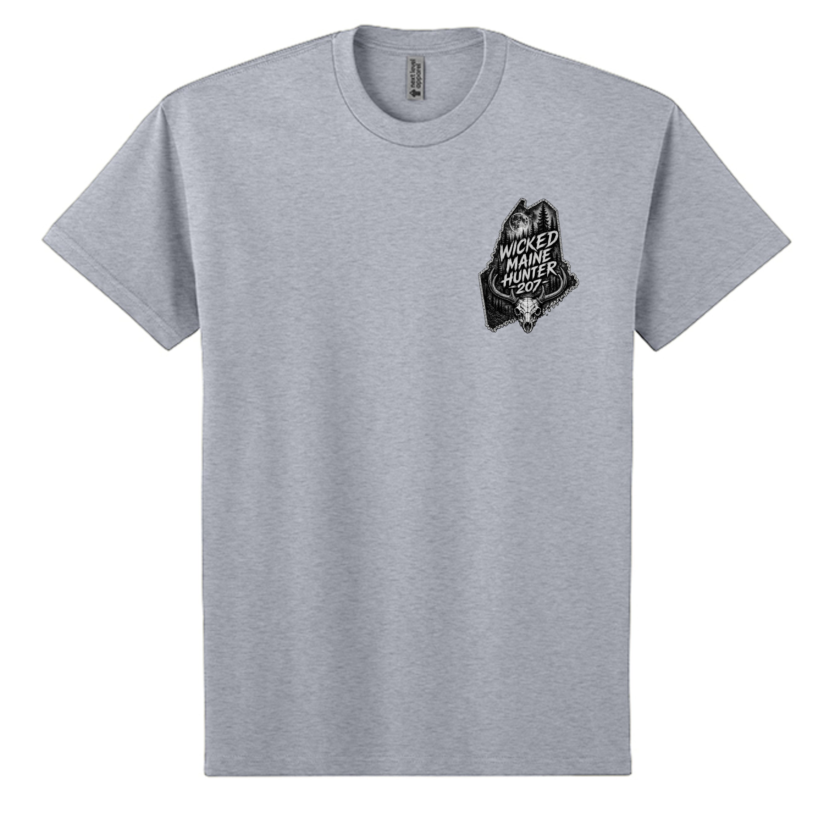 Heather Grey - 7200 - FRONT