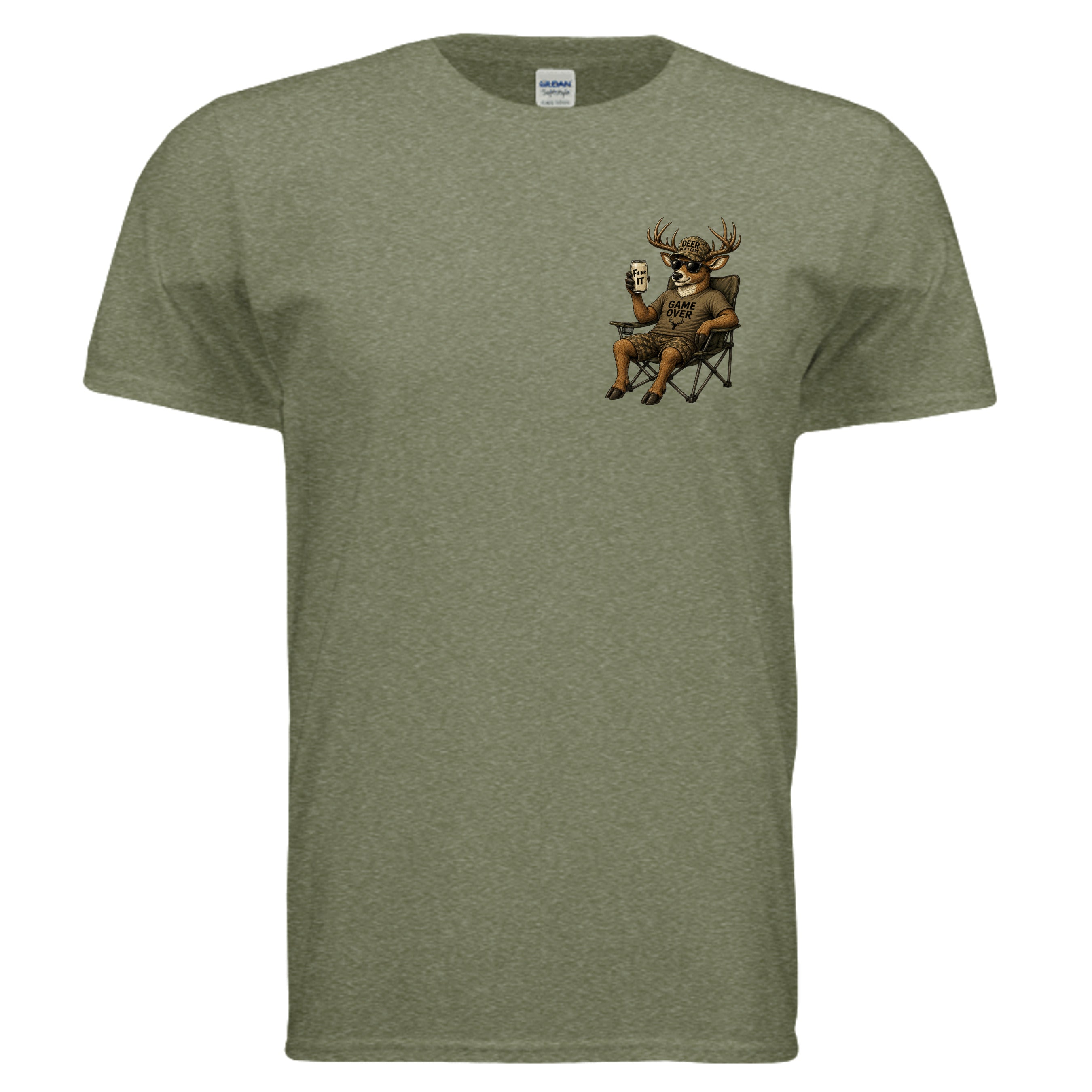 HEATHER MILITARY GREEN - G640 - FRONT