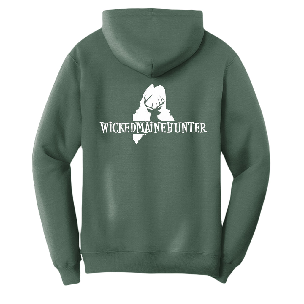 Forest Green Heather - PC78H - BACK