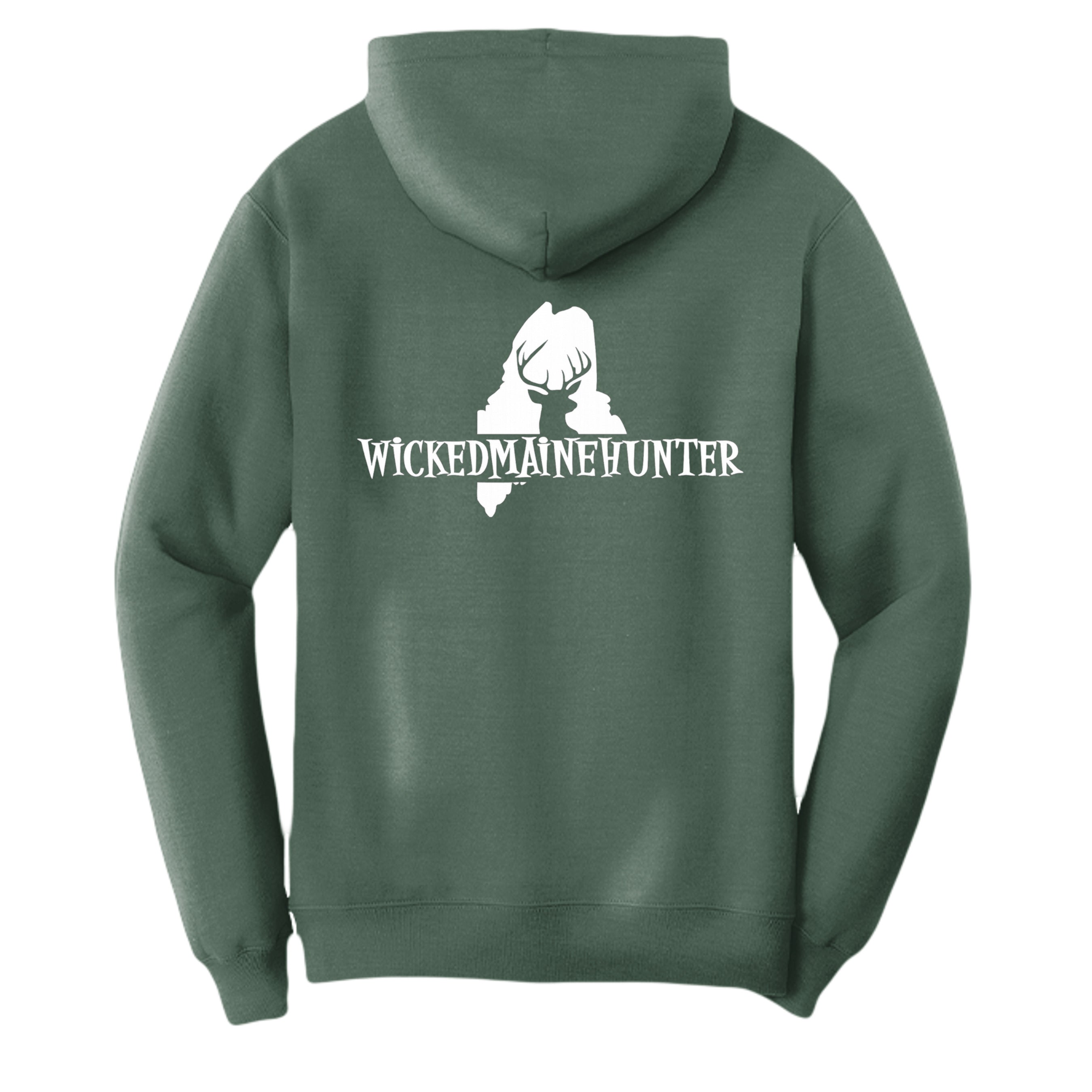 Forest Green Heather - PC78H - BACK