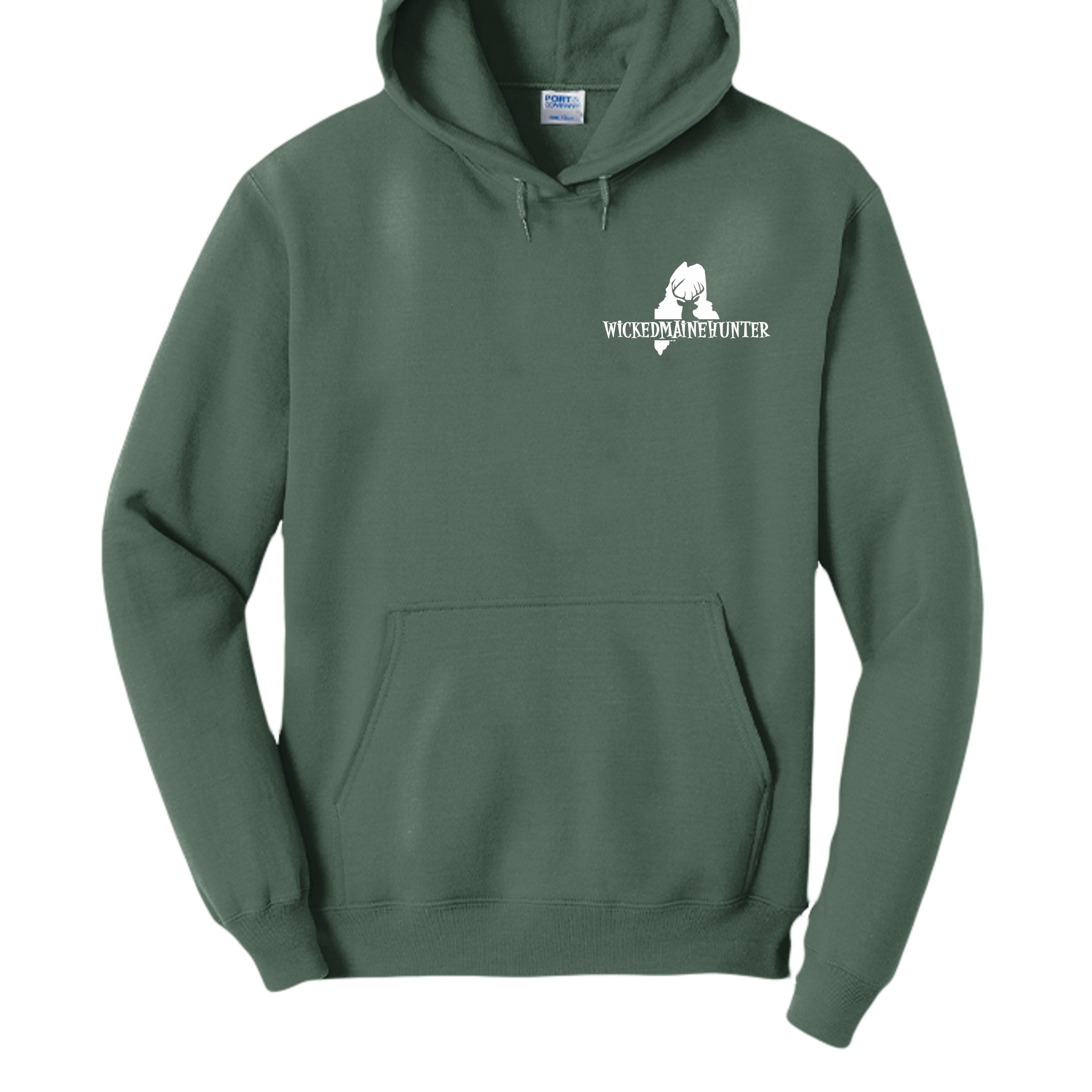 Forest Green Heather - PC78H - FRONT