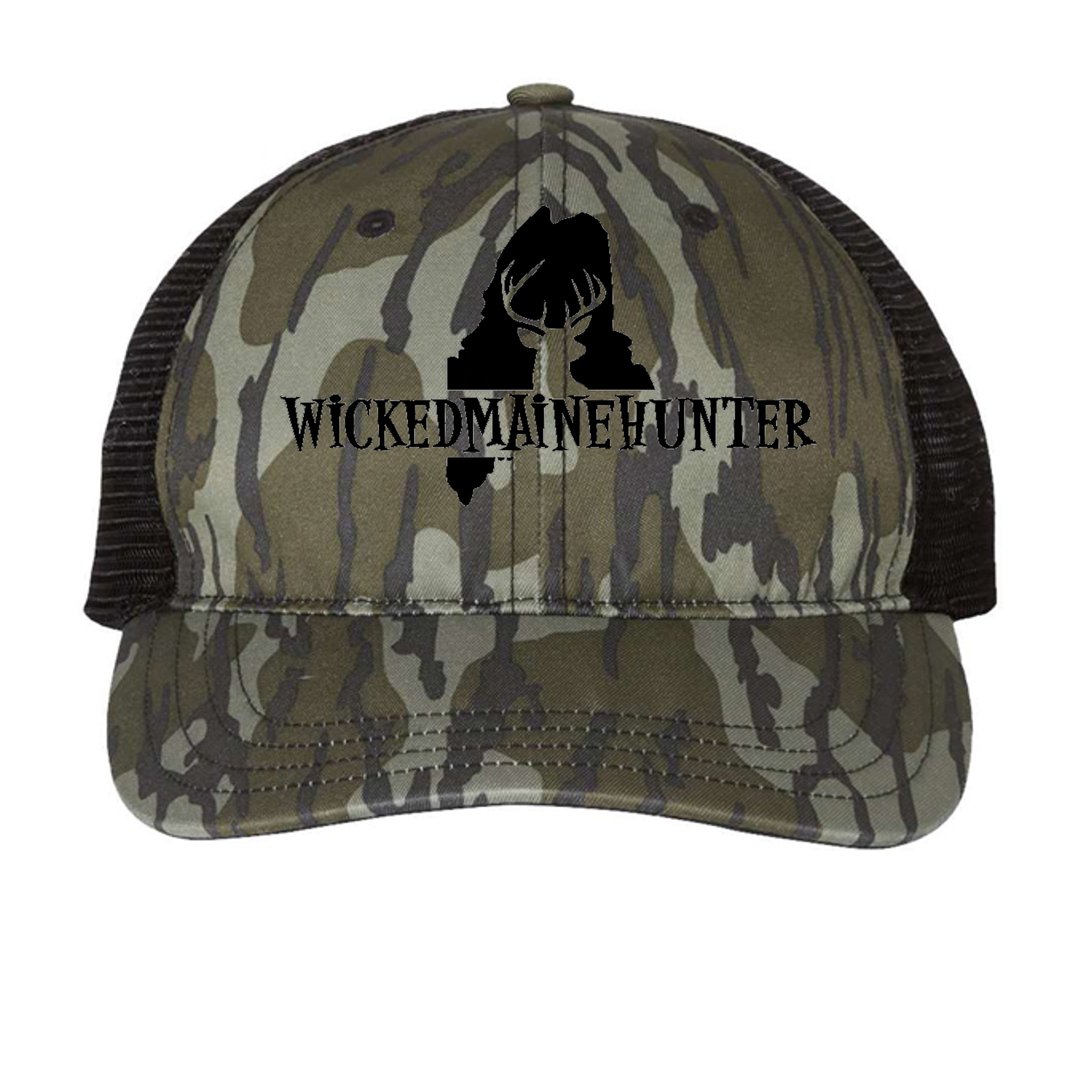 Mossy Oak Bottomland/ Black - 111P - FRONT