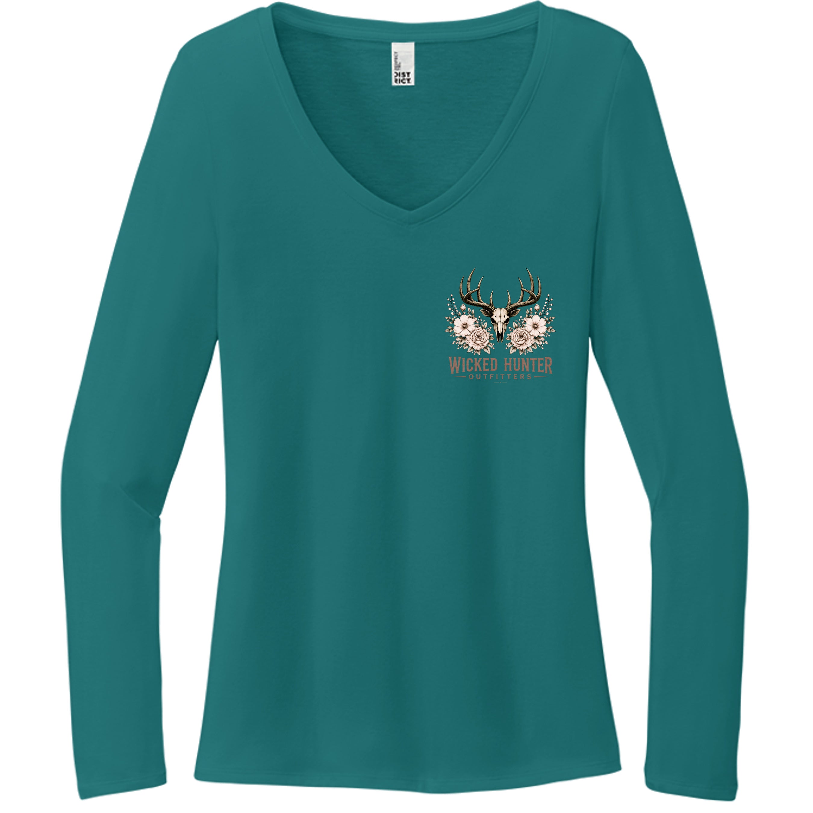 Heathered Teal - DT135 - FRONT