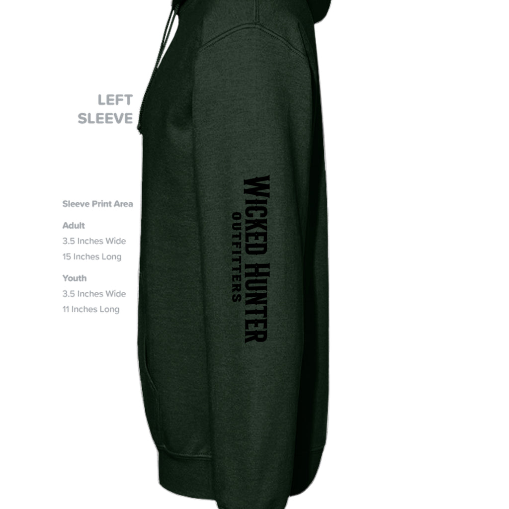 FOREST GREEN - G185B - SLEEVE_LEFT