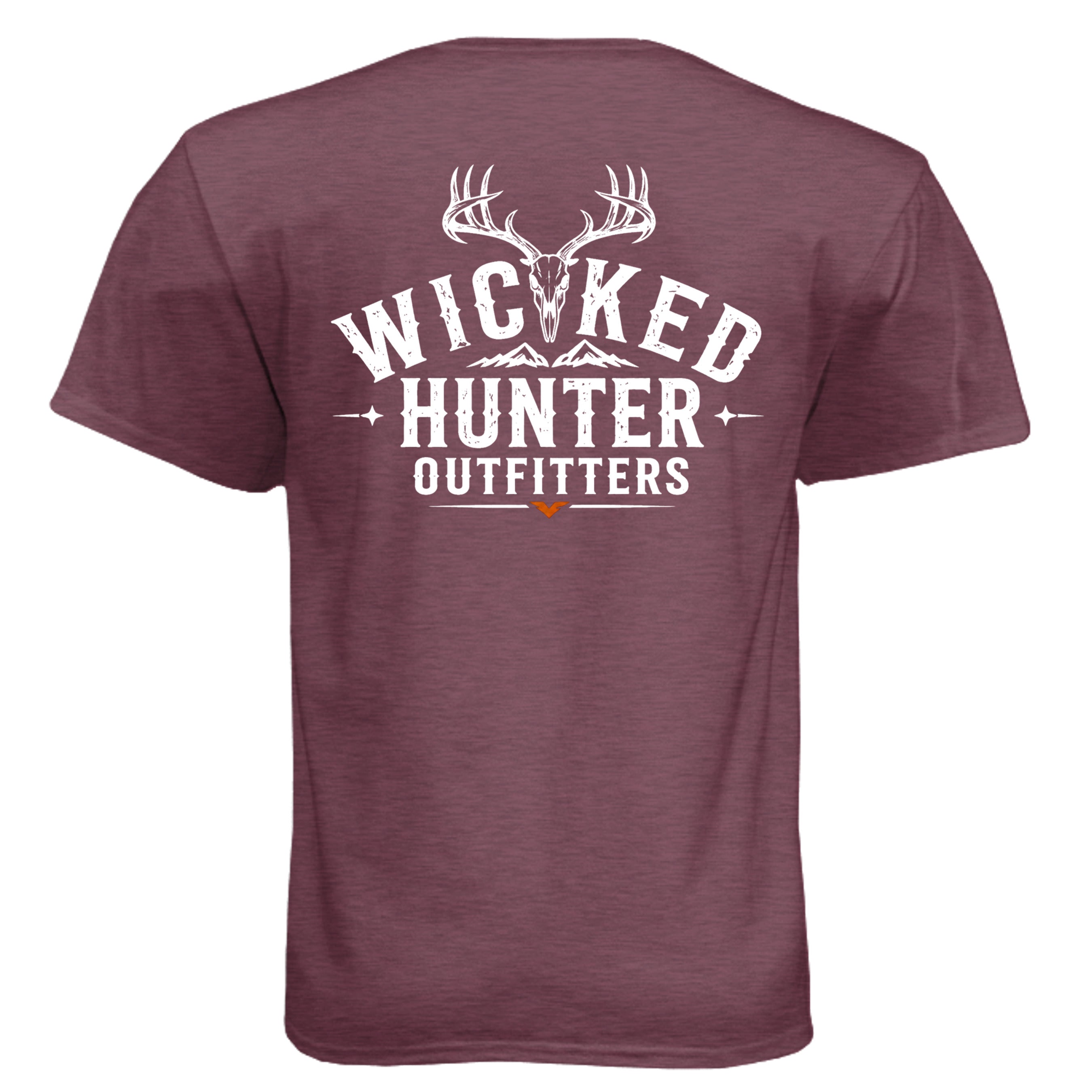 Heather Maroon - N6210 - BACK