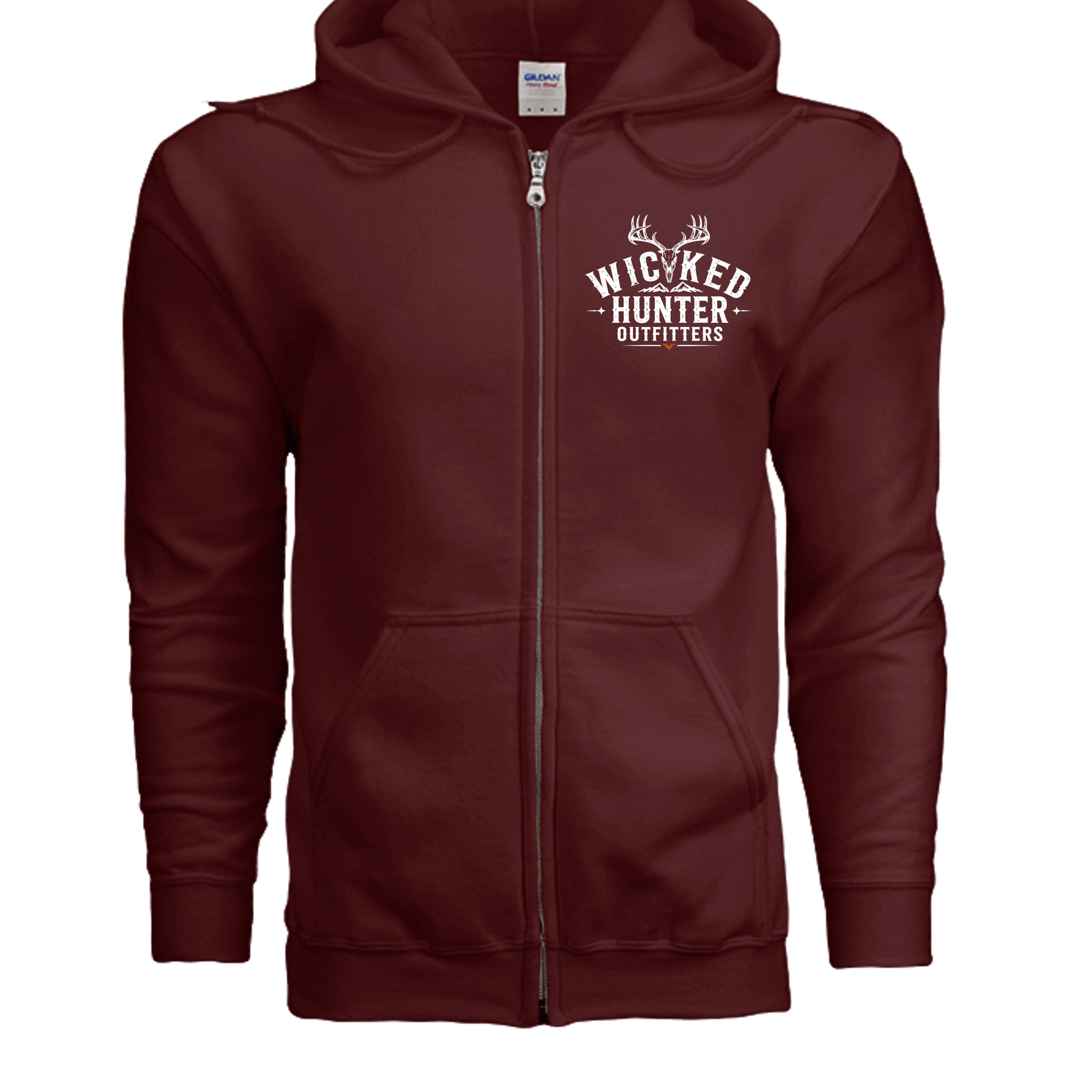 MAROON - G186 - FRONT