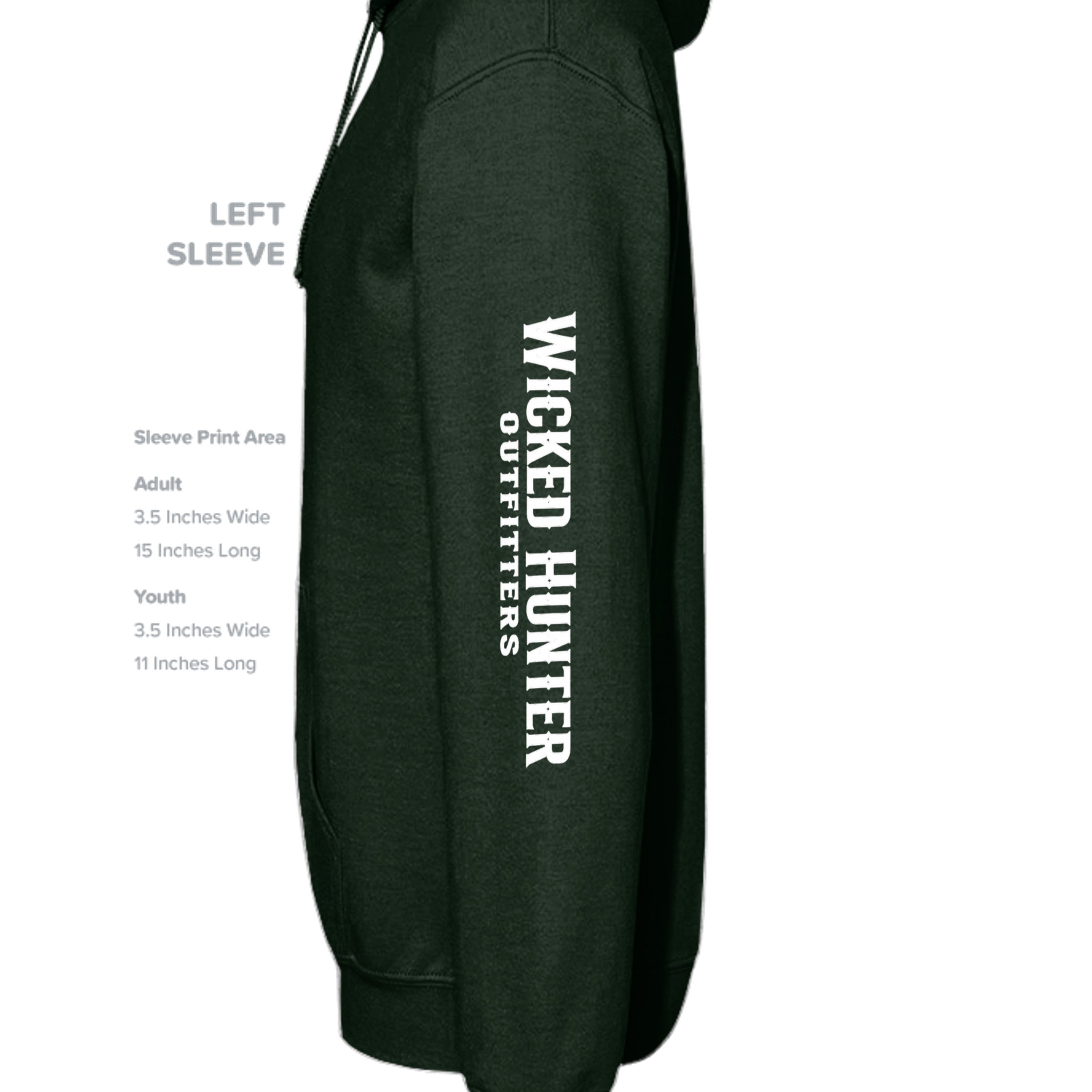 FOREST GREEN - G186 - SLEEVE_LEFT