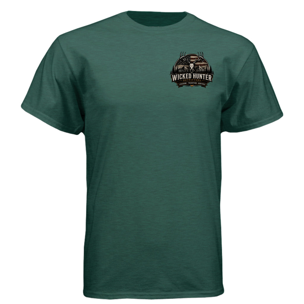 Heather Forest Green - N6210 - FRONT