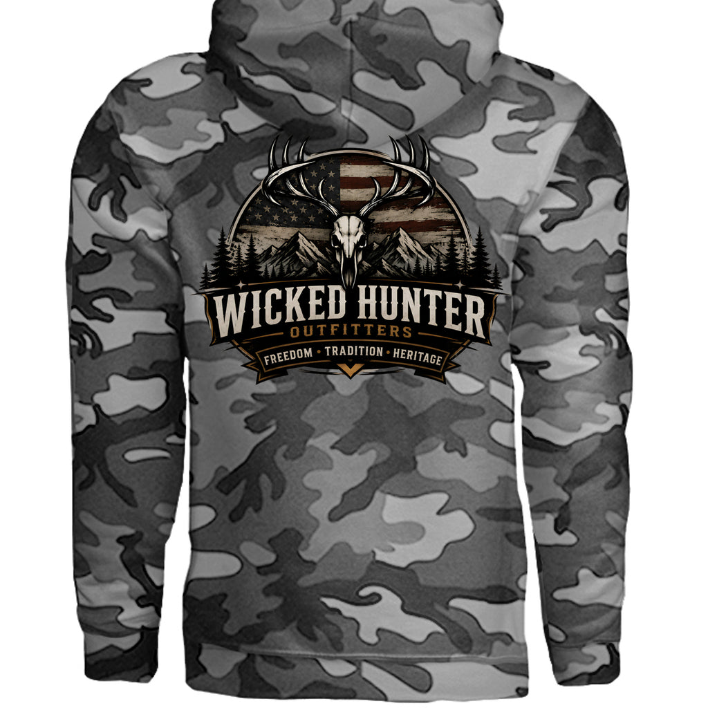 Snow Camo - IND4000 - BACK